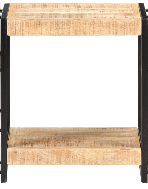 Загрузите изображение в средство просмотра галереи, Masă laterală, 40 x 30 x 40 cm, lemn de mango nefinisat Lando - Lando
