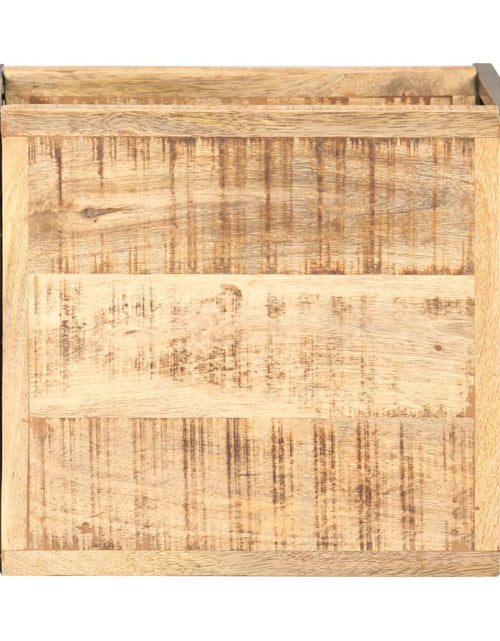 Загрузите изображение в средство просмотра галереи, Masă laterală, 40 x 30 x 40 cm, lemn de mango nefinisat Lando - Lando
