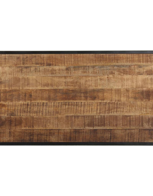 Încărcați imaginea în vizualizatorul Galerie, Masă de bucătărie, 120 cm, lemn de mango nefinisat - Lando
