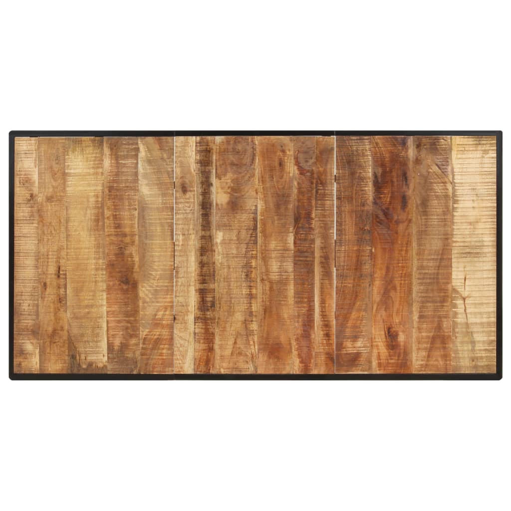 Masă de bucătărie, 200 cm, lemn de mango nefinisat - Lando
