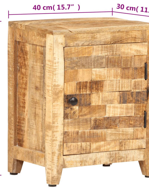 Загрузите изображение в средство просмотра галереи, Noptieră, 40x30x50 cm, lemn masiv de mango - Lando
