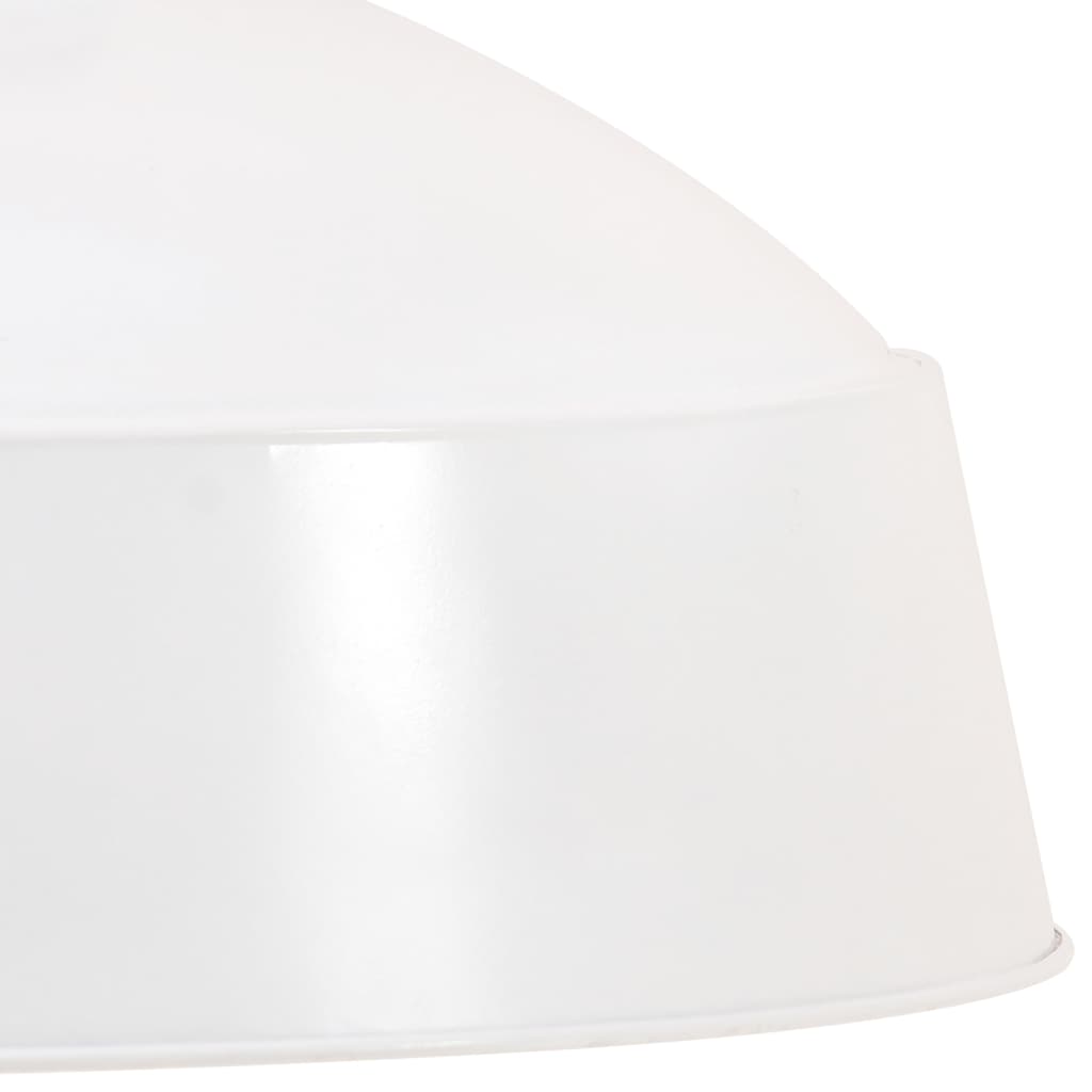 Lampă suspendată industrială, alb, 58 cm, E27 Lando - Lando