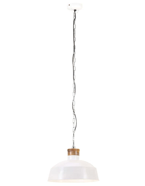 Загрузите изображение в средство просмотра галереи, Lampă suspendată industrială, alb, 42 cm, E27 Lando - Lando
