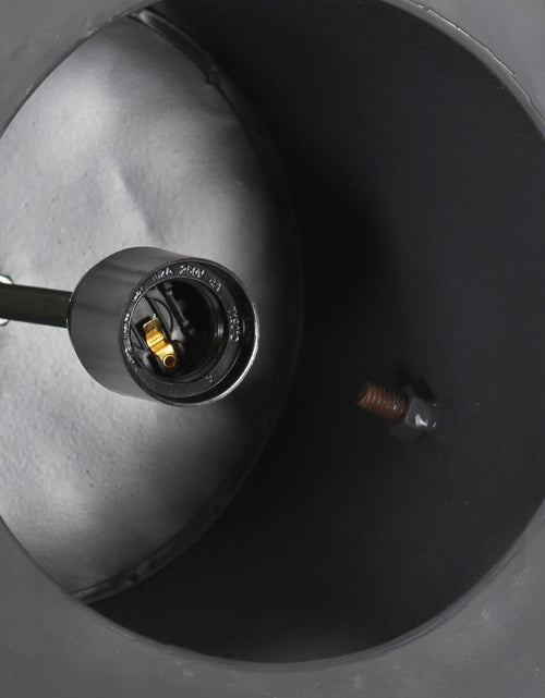 Загрузите изображение в средство просмотра галереи, Lampă suspendată industrială, 25 W, gri, 52 cm, mango E27, rotund Lando - Lando
