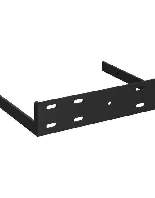 Загрузите изображение в средство просмотра галереи, Raft de perete suspendat, alb extralucios, 23x23,5x3,8 cm, MDF Lando - Lando
