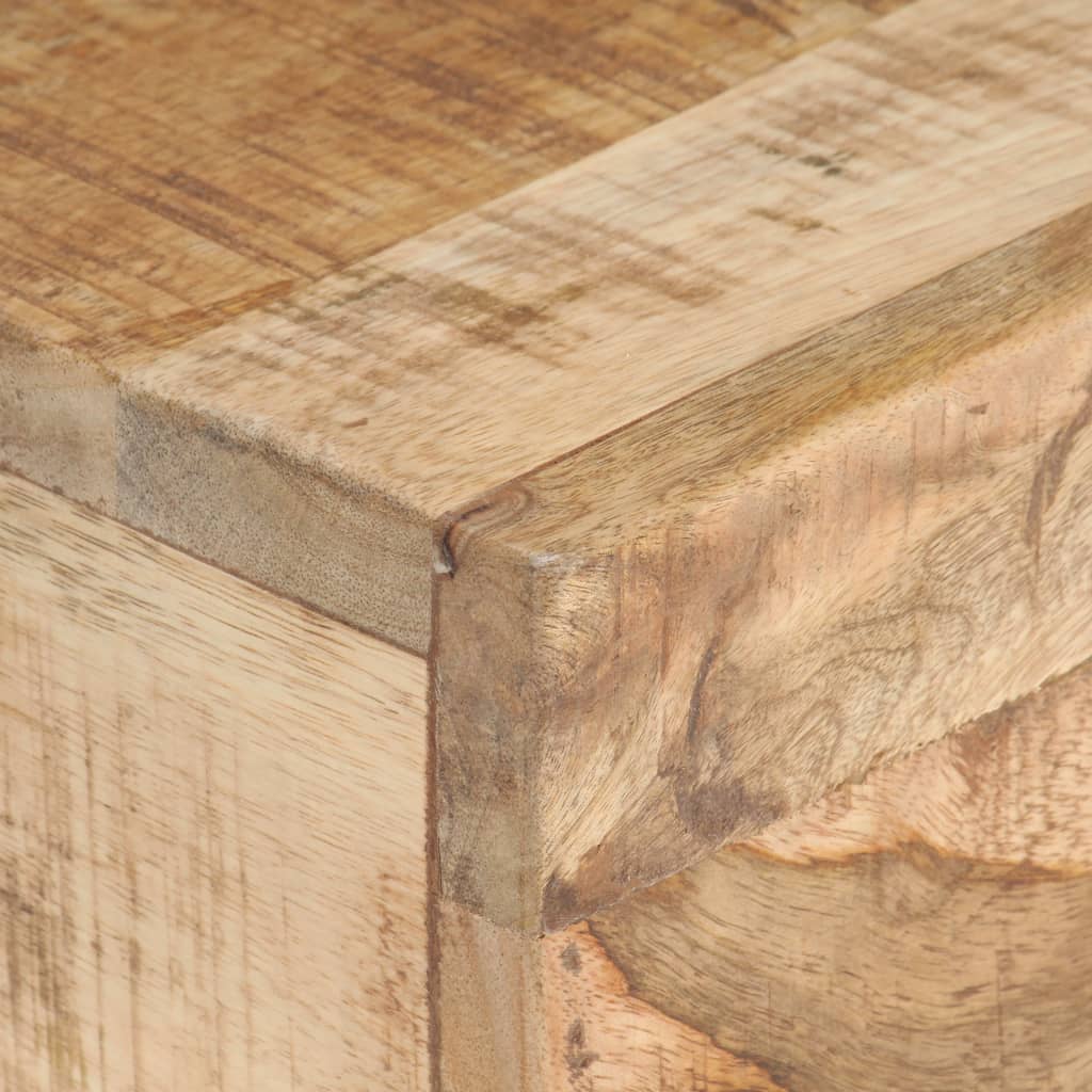 Masă laterală, 40 x 30 x 50 cm, lemn masiv de mango nefinisat Lando - Lando