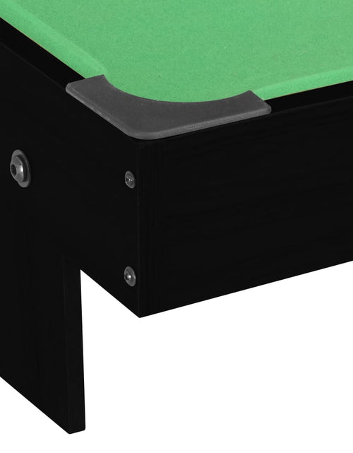 Загрузите изображение в средство просмотра галереи, Mini masă de biliard, 3 picioare, negru &amp; verde 92 x 52 x 19 cm Lando - Lando

