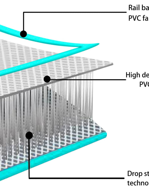 Загрузите изображение в средство просмотра галереи, Saltea gimnastică gonflabilă cu pompă, verde, 60x100x15 cm, PVC - Lando

