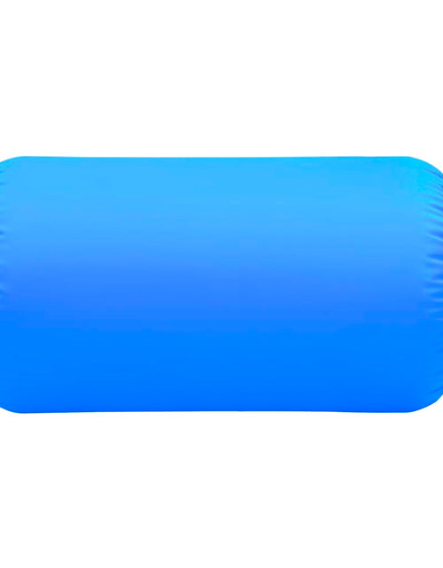 Загрузите изображение в средство просмотра галереи, Rulou de gimnastică gonflabil cu pompă, albastru, 120x90 cm PVC Lando - Lando
