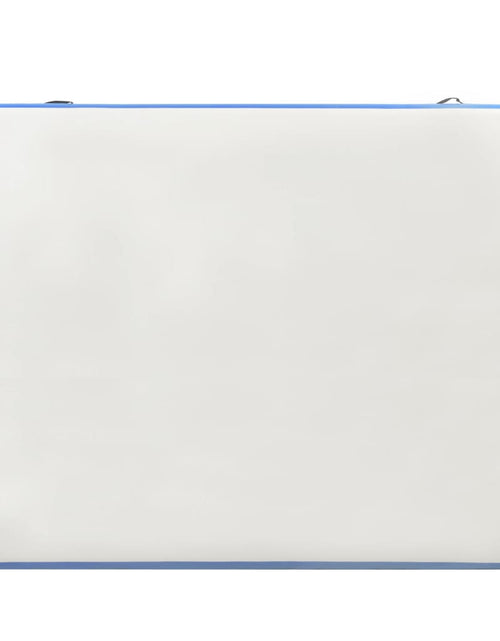 Încărcați imaginea în vizualizatorul Galerie, Punte plutitoare gonflabilă, albastru și alb, 300x300x15 cm Lando - Lando
