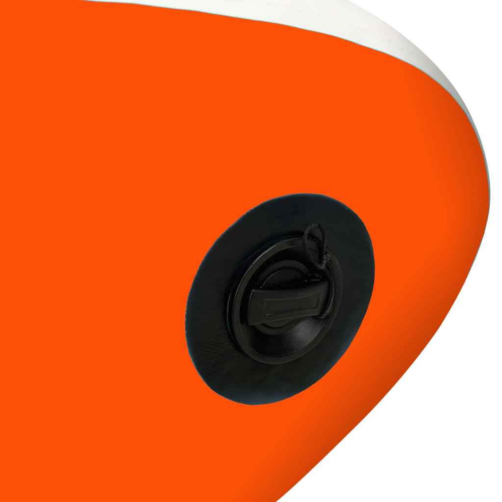 Set de placă SUP gonflabilă, portocaliu, 305x76x15 cm - Lando