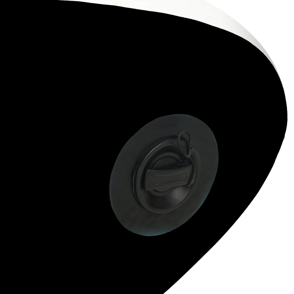 Set de placă SUP gonflabilă, negru, 305x76x15 cm Lando - Lando