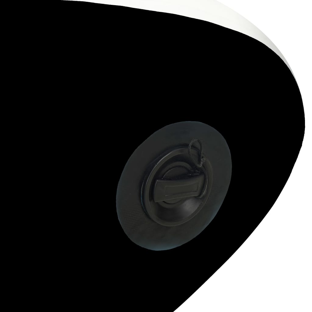 Set de placă SUP gonflabilă, negru, 366x76x15 cm Lando - Lando