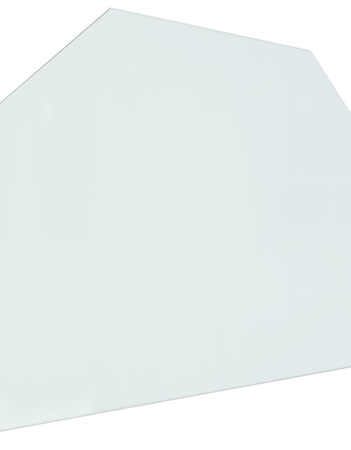 Загрузите изображение в средство просмотра галереи, Placă de sticlă pentru șemineu, hexagonală, 80x60 cm - Lando
