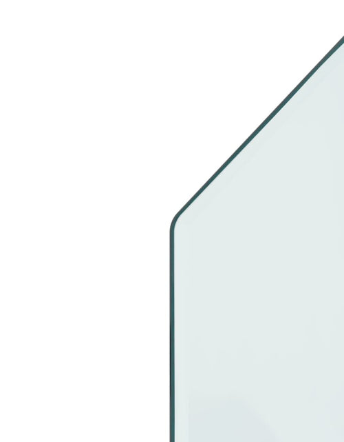 Încărcați imaginea în vizualizatorul Galerie, Placă de sticlă pentru șemineu, hexagonală, 120x50 cm - Lando
