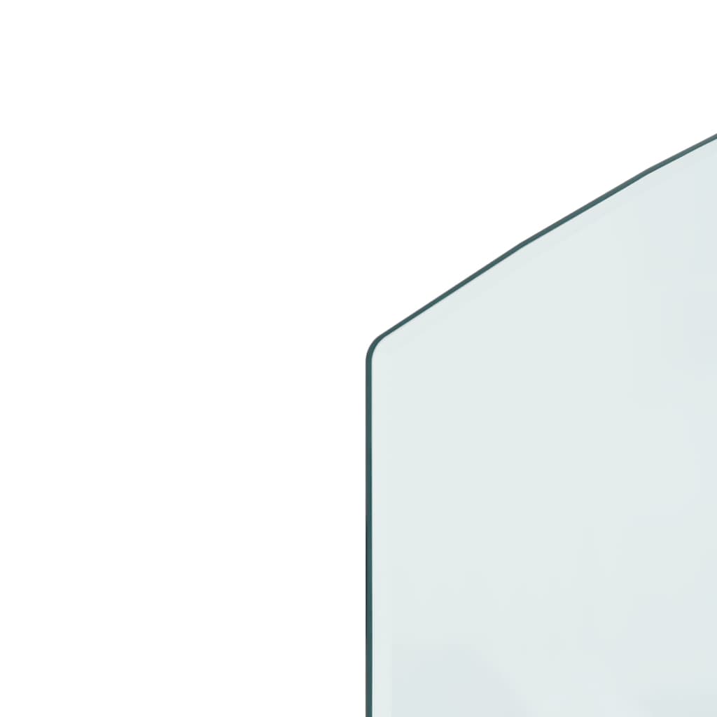 Placă de sticlă pentru șemineu, 100x50 cm - Lando