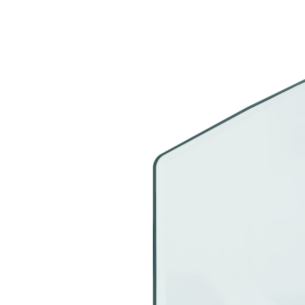Placă de sticlă pentru șemineu, 120x60 cm - Lando