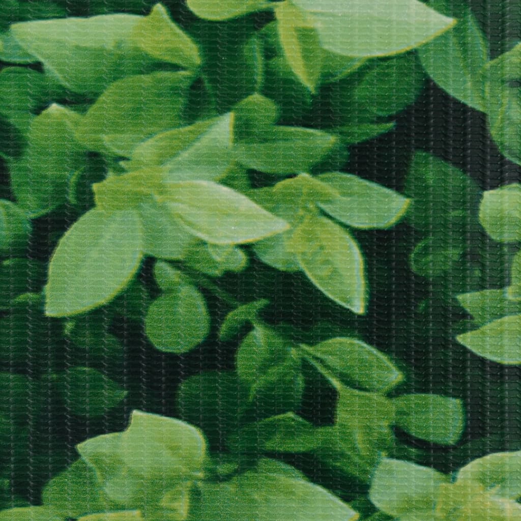 Panou de intimitate grădină, verde, 35 x 0,19 m, PVC Lando - Lando