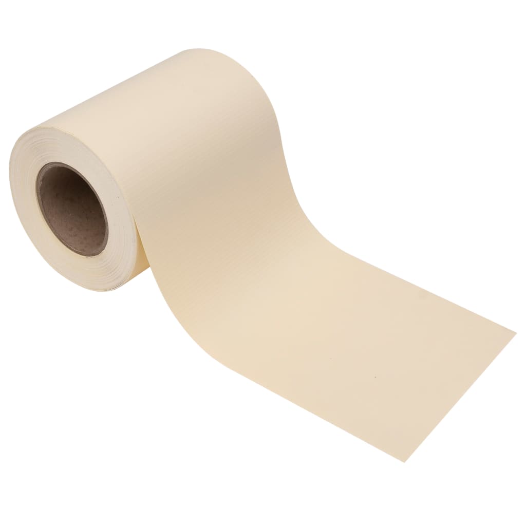 Panou de intimitate grădină, crem, 70x0,19 m, PVC Lando - Lando