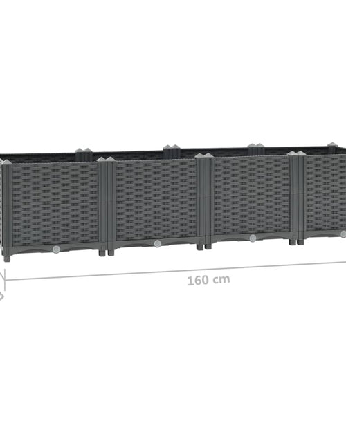 Загрузите изображение в средство просмотра галереи, Strat înălțat, 160x40x38 cm, polipropilenă Lando - Lando
