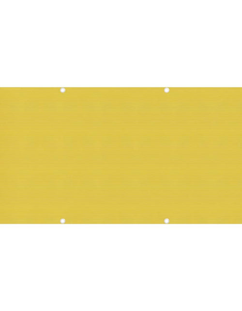 Загрузите изображение в средство просмотра галереи, Paravan pentru balcon, galben, 75 x 400 cm, HDPE - Lando
