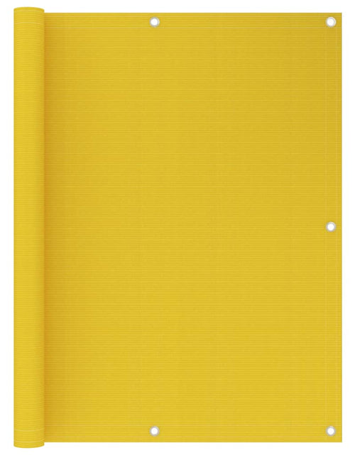 Încărcați imaginea în vizualizatorul Galerie, Paravan de balcon, galben, 120 x 500 cm, HDPE - Lando
