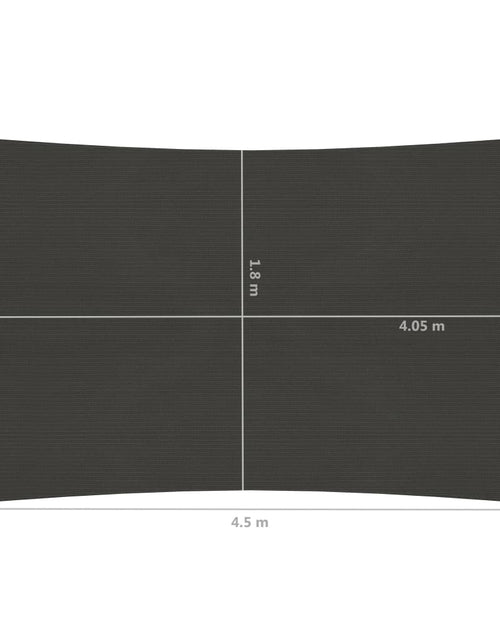 Загрузите изображение в средство просмотра галереи, Pânză parasolar, antracit, 2x4,5 m, HDPE, 160 g/m² Lando - Lando
