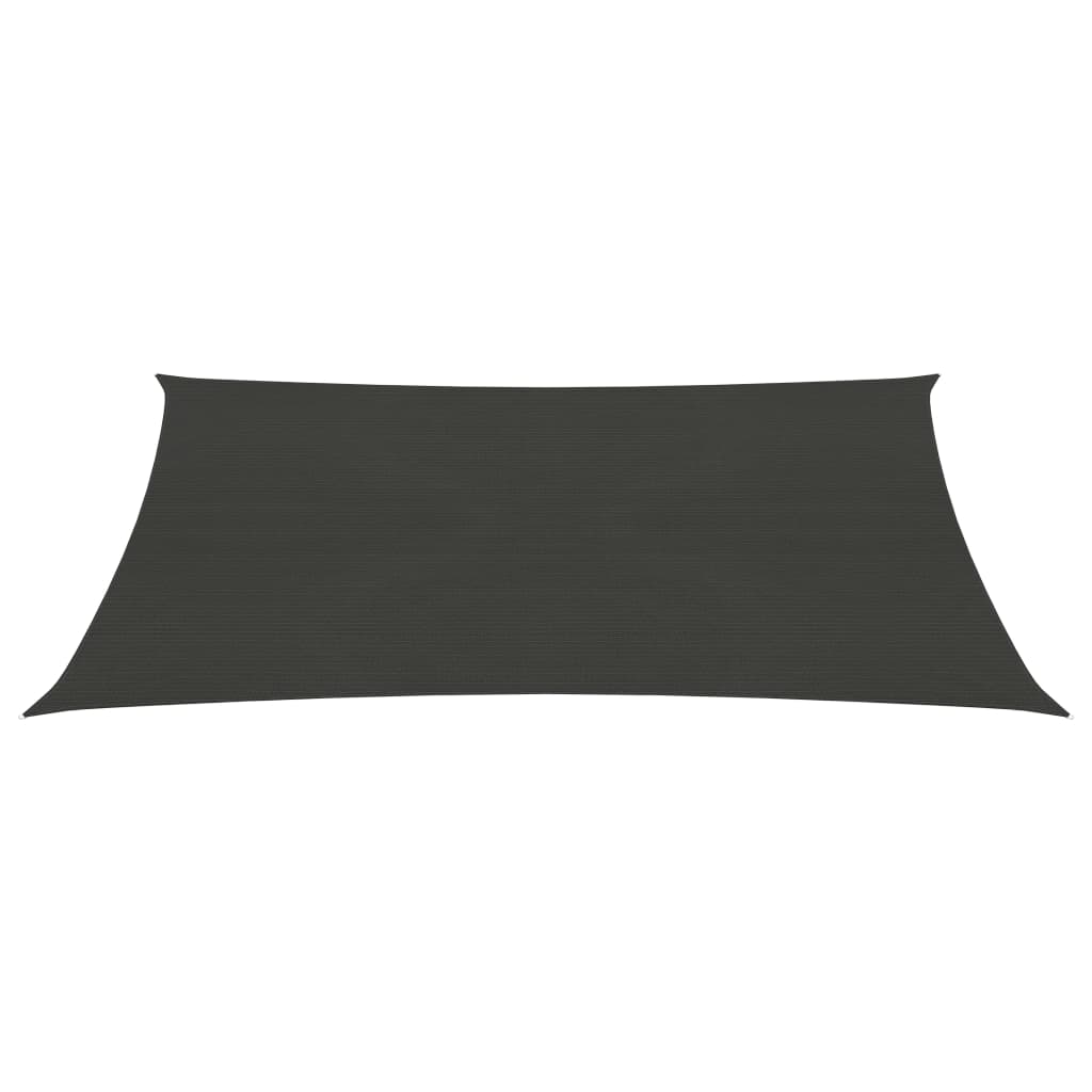 Pânză parasolar, antracit, 2,5 x 3,5 m, HDPE, 160 g/m² Lando - Lando