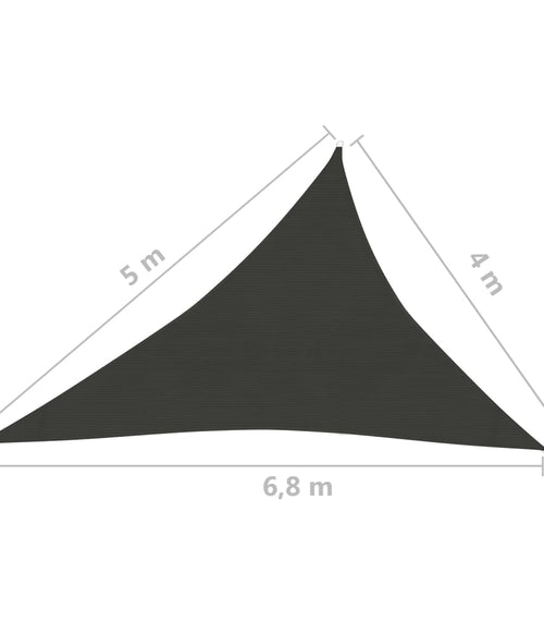 Încărcați imaginea în vizualizatorul Galerie, Lando-Pânză parasolar, antracit, 4x5x6,8 m, HDPE, 160 g/m²- mobila
