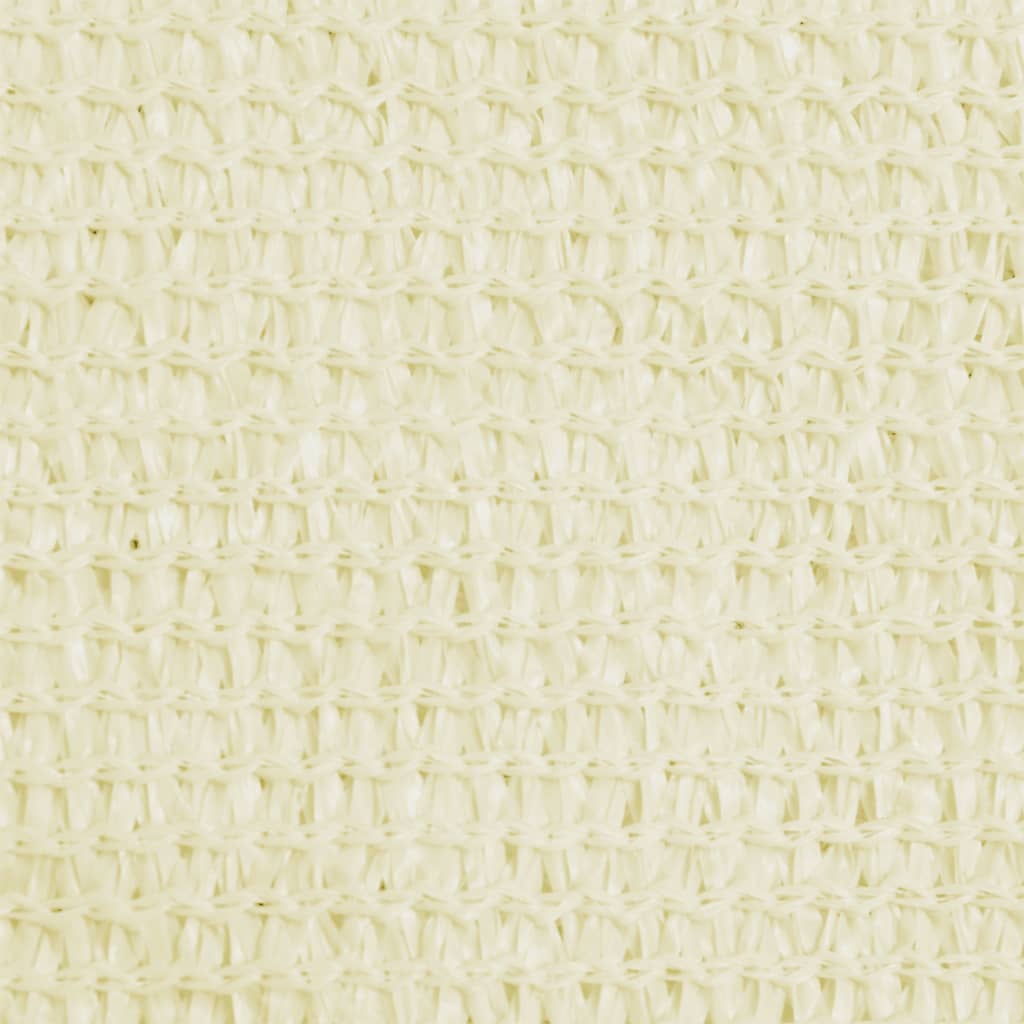 Lando-Pânză parasolar, crem, 5x6x6 m, HDPE, 160 g/m²- lando.md