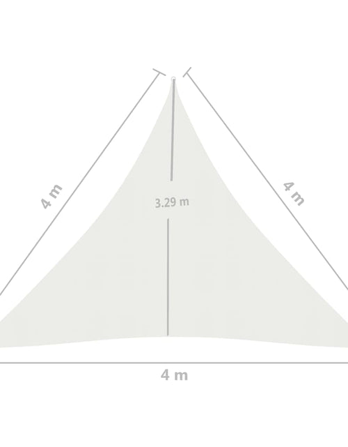 Încărcați imaginea în vizualizatorul Galerie, Parasolar, alb, 4x4x4 m, HDPE, 160 g/m² Lando - Lando
