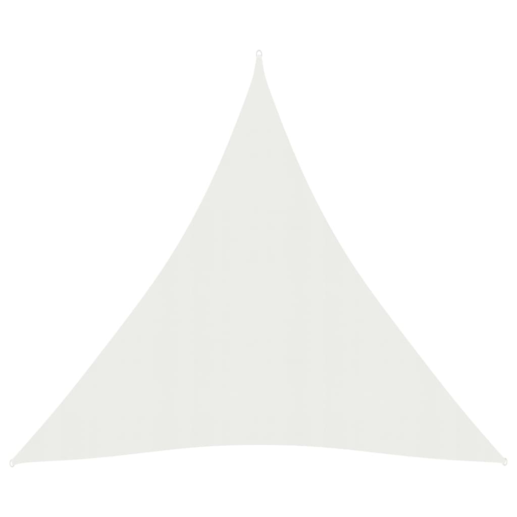 Pânză parasolar, alb, 5x6x6 m, 160 g/m², HDPE Lando - Lando