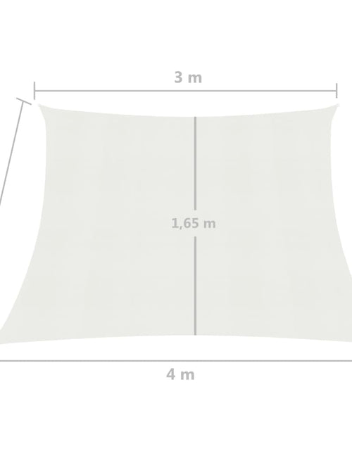 Загрузите изображение в средство просмотра галереи, Pânză parasolar, alb, 3/4x2 m, HDPE, 160 g/m² Lando - Lando
