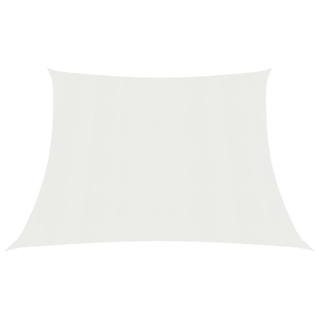 Lando-Pânză parasolar, alb, 4/5x3 m, HDPE, 160 g/m²- lando.md