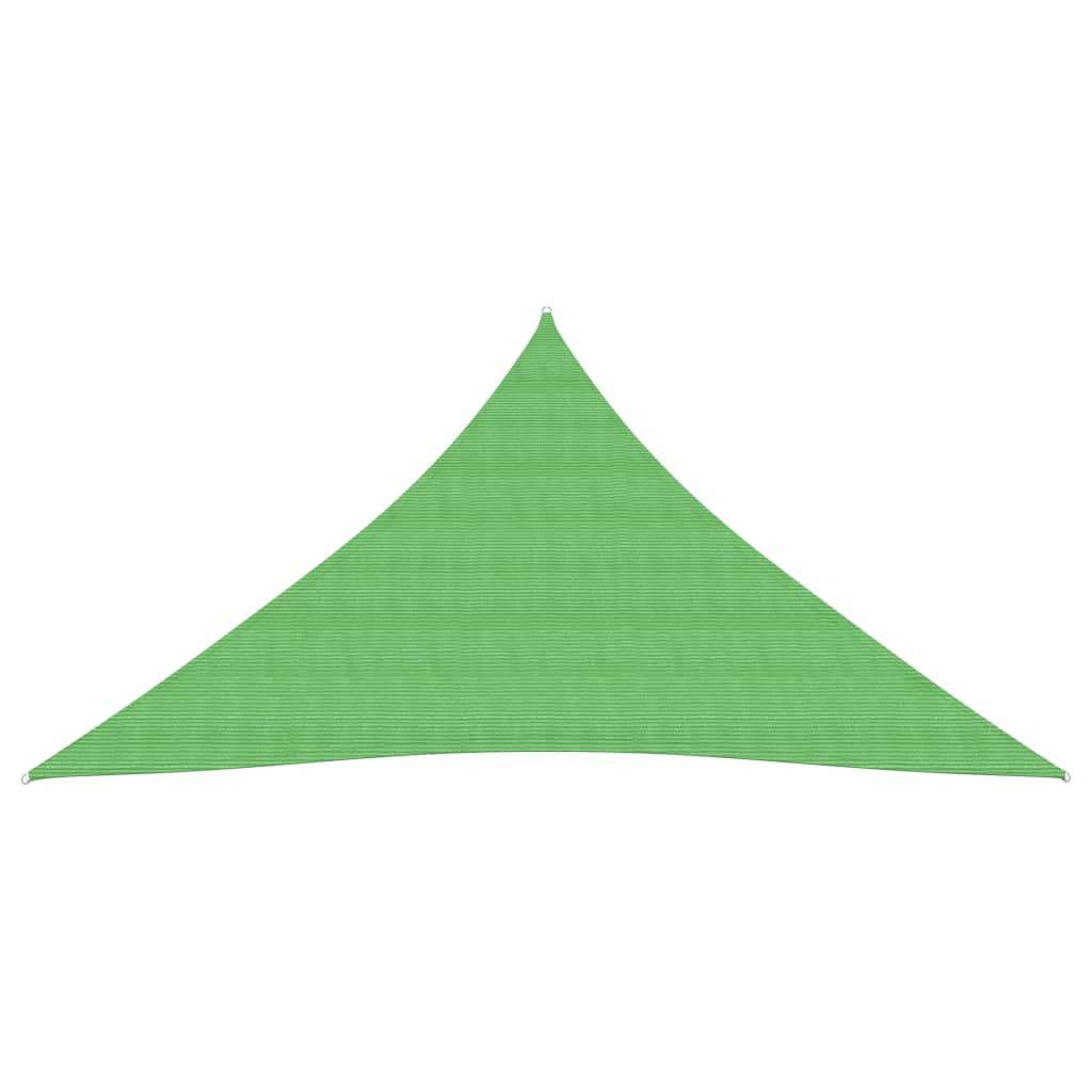 Pânză parasolar, verde deschis, 3x4x4 m, HDPE, 160 g/m² Lando - Lando