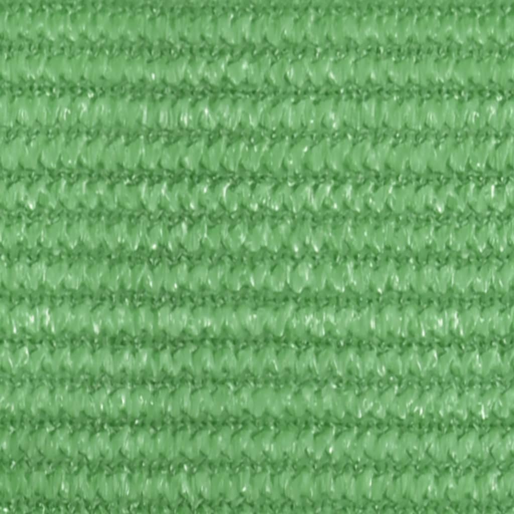 Pânză parasolar, verde deschis, 3x4x4 m, HDPE, 160 g/m² Lando - Lando