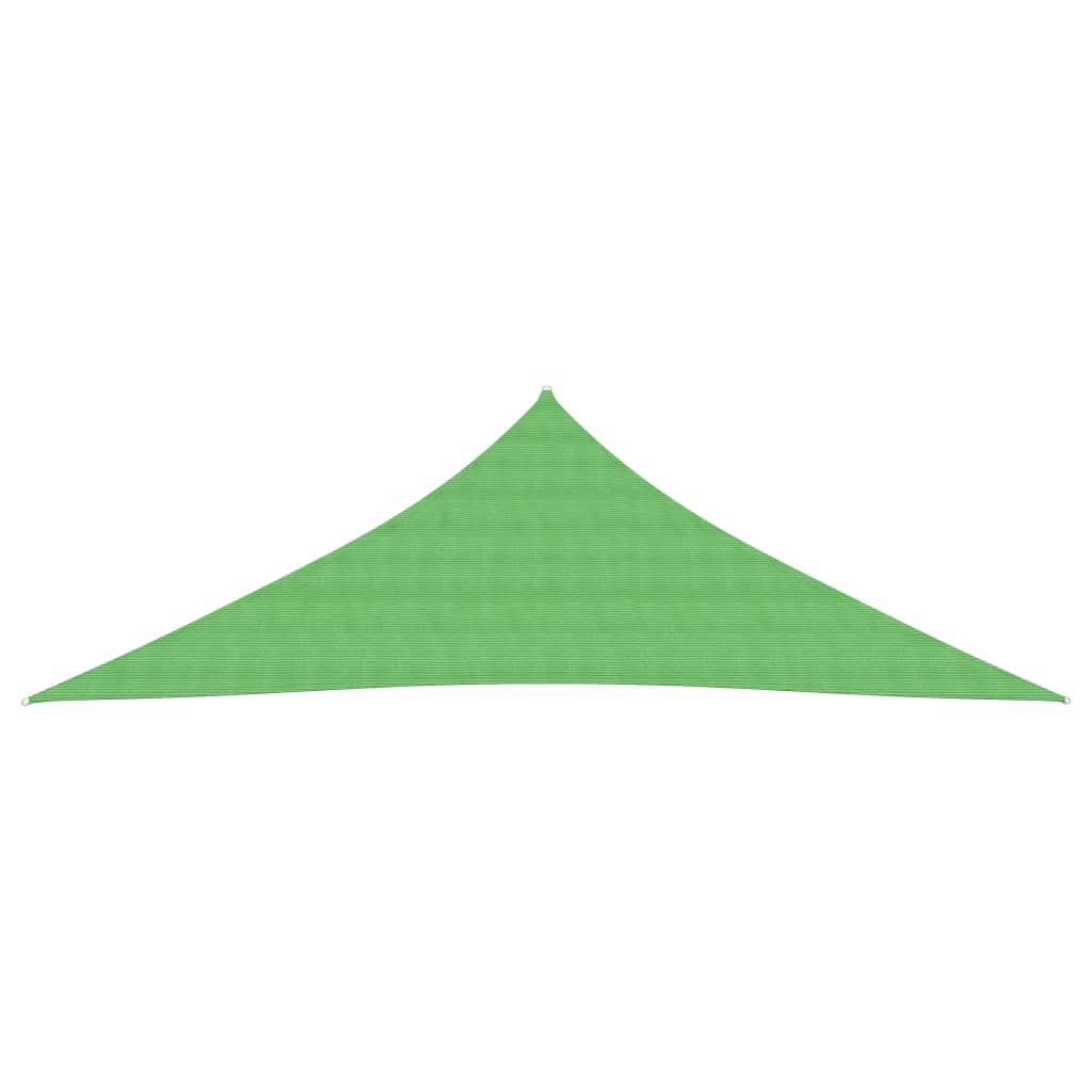 Pânză parasolar, verde deschis, 3,5x3,5x4,9 m, HDPE, 160 g/m² Lando - Lando