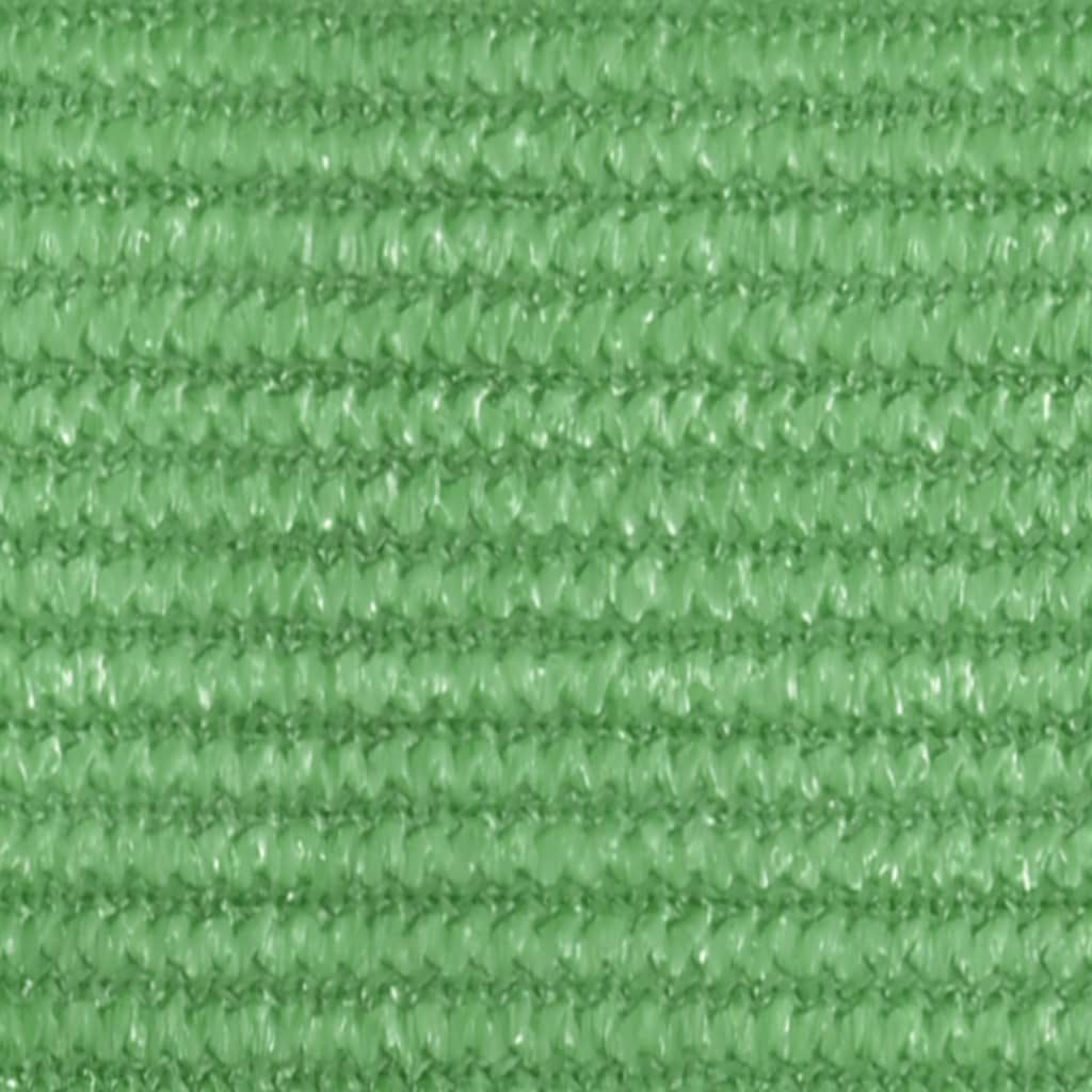 Pânză parasolar, verde deschis, 3,5x3,5x4,9 m, HDPE, 160 g/m² Lando - Lando