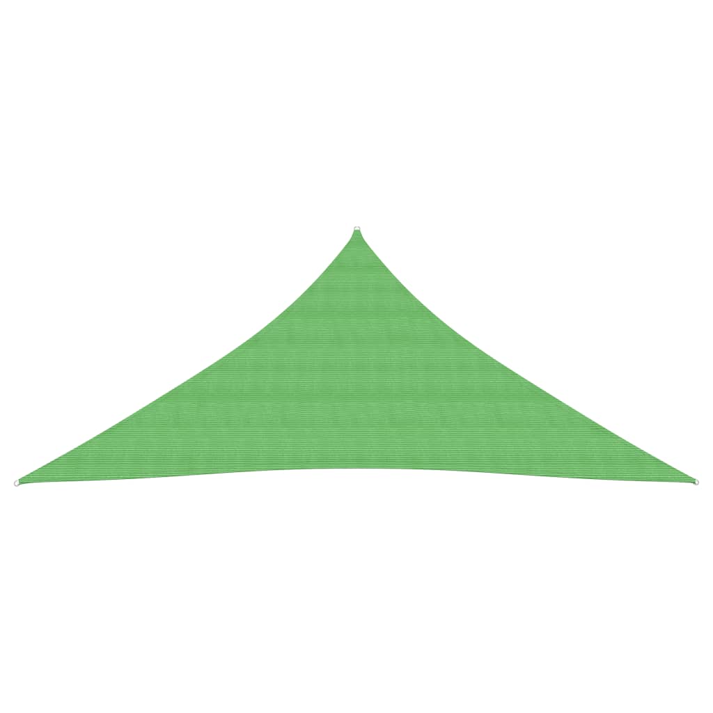 Pânză parasolar, verde deschis, 4x4x4 m, HDPE, 160 g/m² Lando - Lando