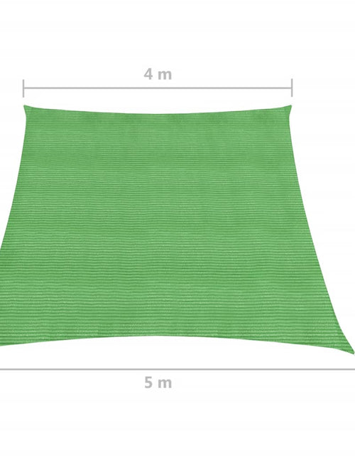 Încărcați imaginea în vizualizatorul Galerie, Pânză parasolar, verde deschis, 4/5x3 m, HDPE, 160 g/m² Lando - Lando
