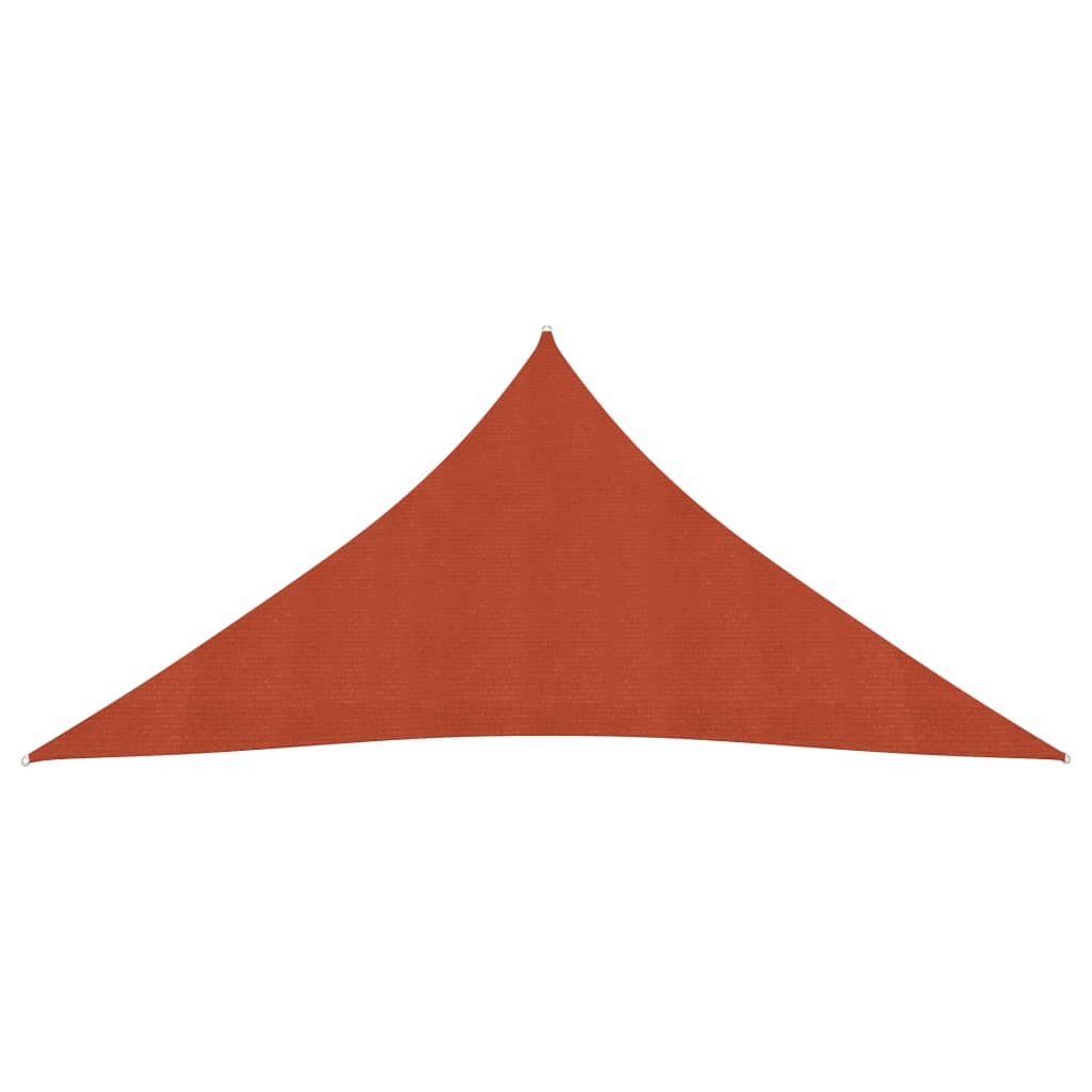 Pânză parasolar, cărămiziu, 4,5x4,5x4,5 m, HDPE, 160 g/m² Lando - Lando