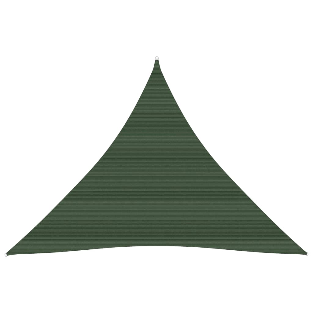 Pânză parasolar, verde închis, 4,5x4,5x4,5 m, HDPE, 160 g/m² Lando - Lando