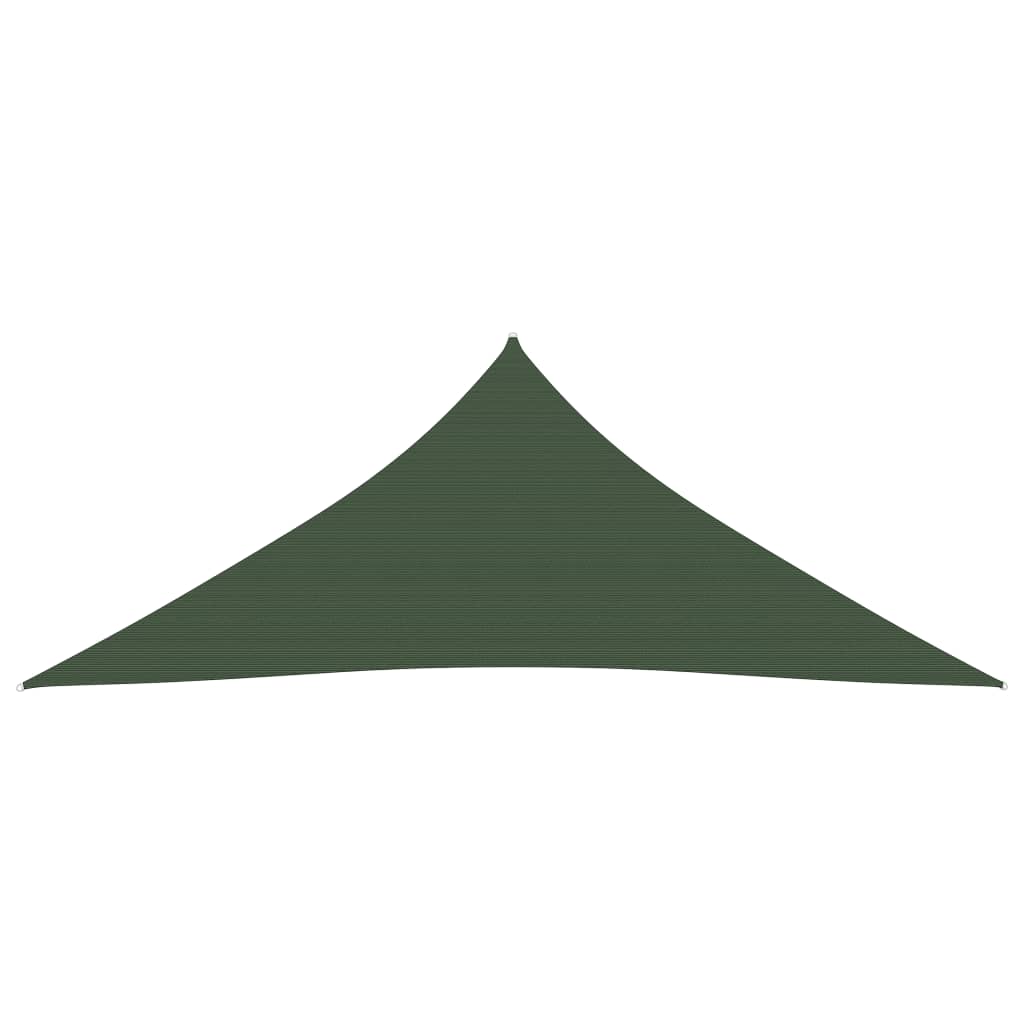 Pânză parasolar, verde închis, 4x5x5 m, HDPE, 160 g/m² Lando - Lando
