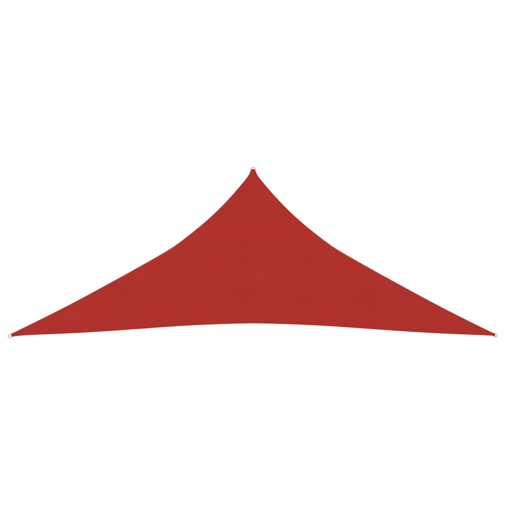 Pânză parasolar, roșu, 4x4x4 m, HDPE, 160 g/m² Lando - Lando