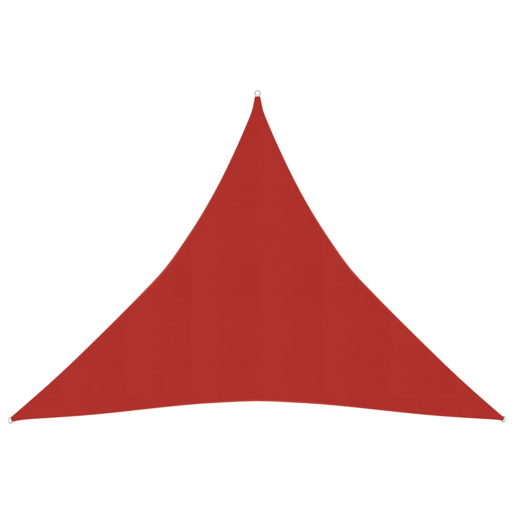 Pânză parasolar, roșu, 4,5x4,5x4,5 m, HDPE, 160 g/m² Lando - Lando