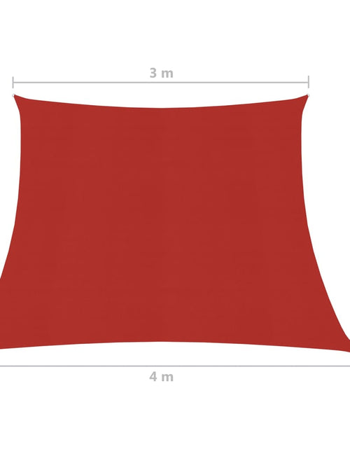Încărcați imaginea în vizualizatorul Galerie, Pânză parasolar, roșu, 3/4x2 m, HDPE, 160 g/m² Lando - Lando

