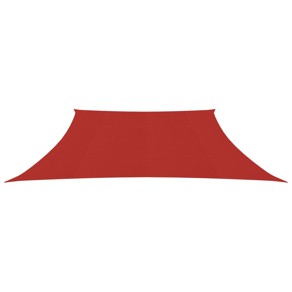 Pânză parasolar, roșu, 3/4x3 m, HDPE, 160 g/m² Lando - Lando