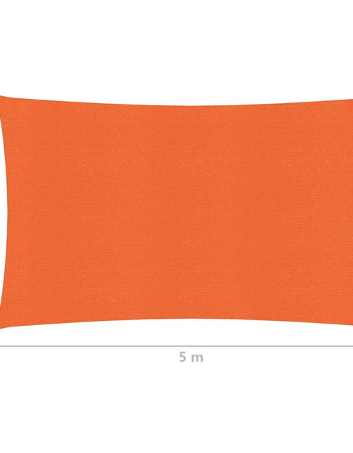 Încărcați imaginea în vizualizatorul Galerie, Pânză parasolar, portocaliu, 2x5 m, HDPE, 160 g/m² Lando - Lando
