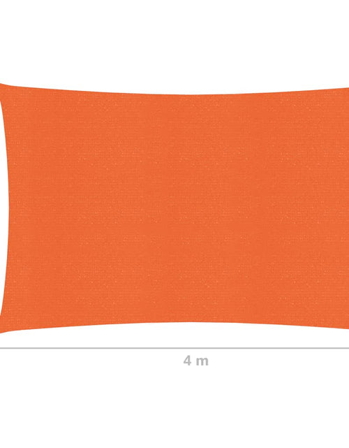 Încărcați imaginea în vizualizatorul Galerie, Pânză parasolar, portocaliu, 2,5x4 m, HDPE, 160 g/m² Lando - Lando
