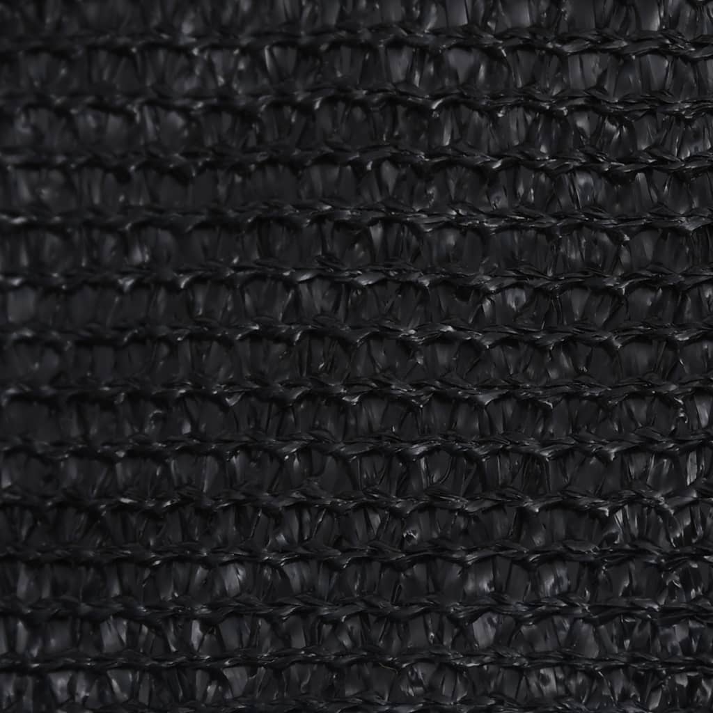 Lando-Pânză parasolar, negru, 2,5x2,5 m, HDPE, 160 g/m²- lando.md